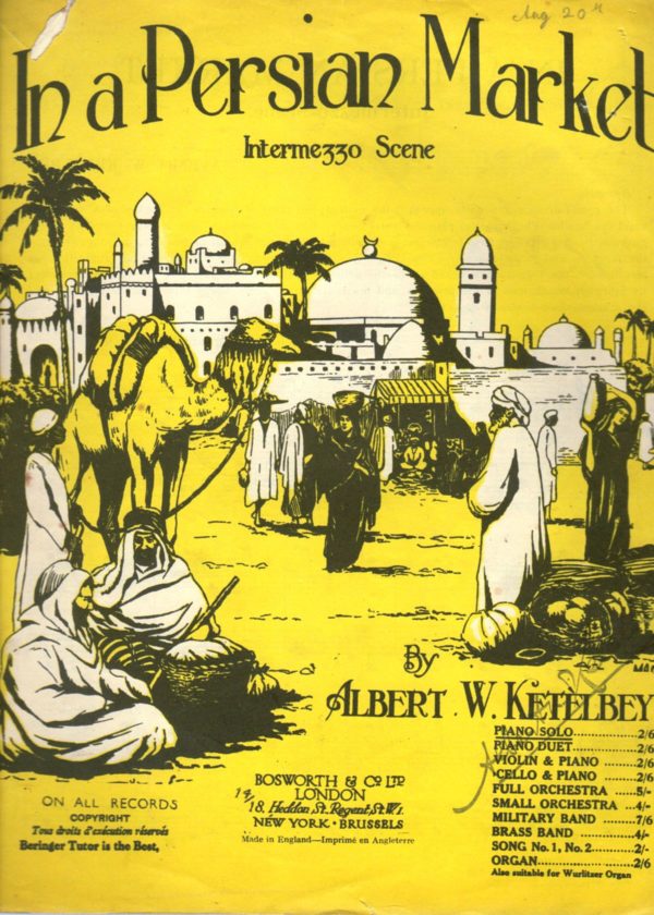 Ketèlbey In un mercato persiano - banda